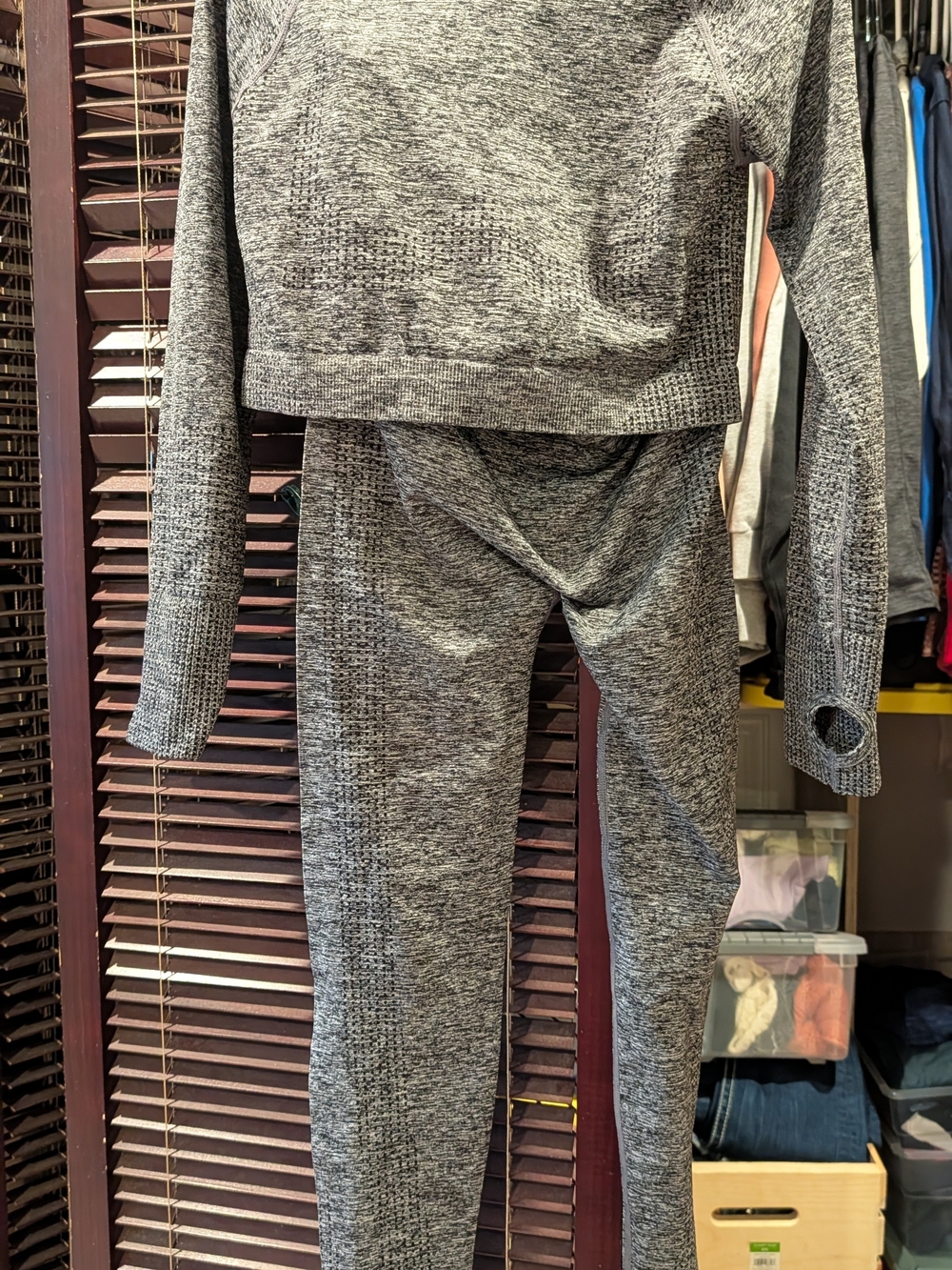 Heather Grey Seamless Two-Piece Active Set
